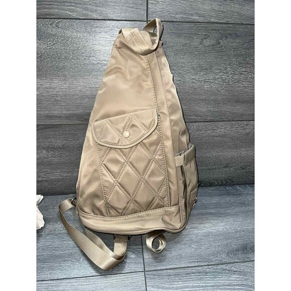 IHKWIP Convertible Sling Backpack Camel,Bag main image 12
